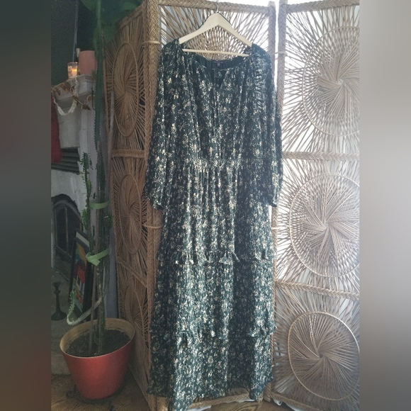 Anthropologie Floral Maxi Dress - Picture 2 of 6